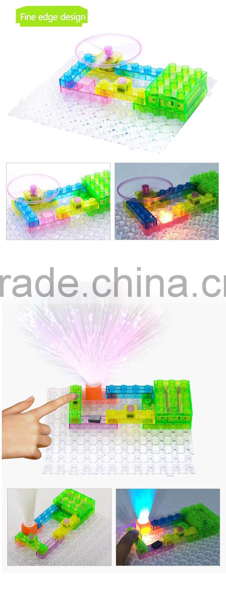 JSTOYS electronic toy brick,educational integrated circuit blocks for sale