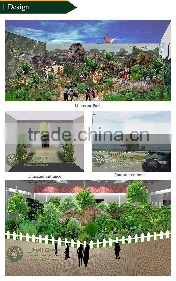 Lisaurus-J Latest Reptile park animatronic animal