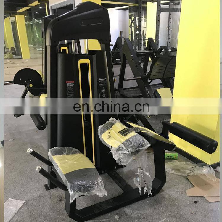 Shandong commercial pin loaded gym equipment prone leg curl machine