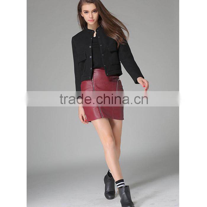 OEM 2015 New Arrival Europe Style Motorcycle Women Jacket