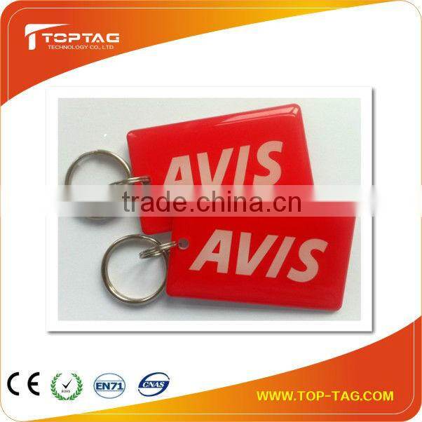 Eco-friendly popular ic rfid epoxy key tag/NFC tag