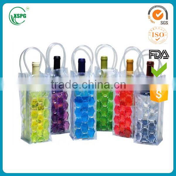 Factory product pvc cooler wine bag