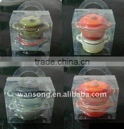Hot sale cheap custom clear pvc box , plastic packaging box made in china
