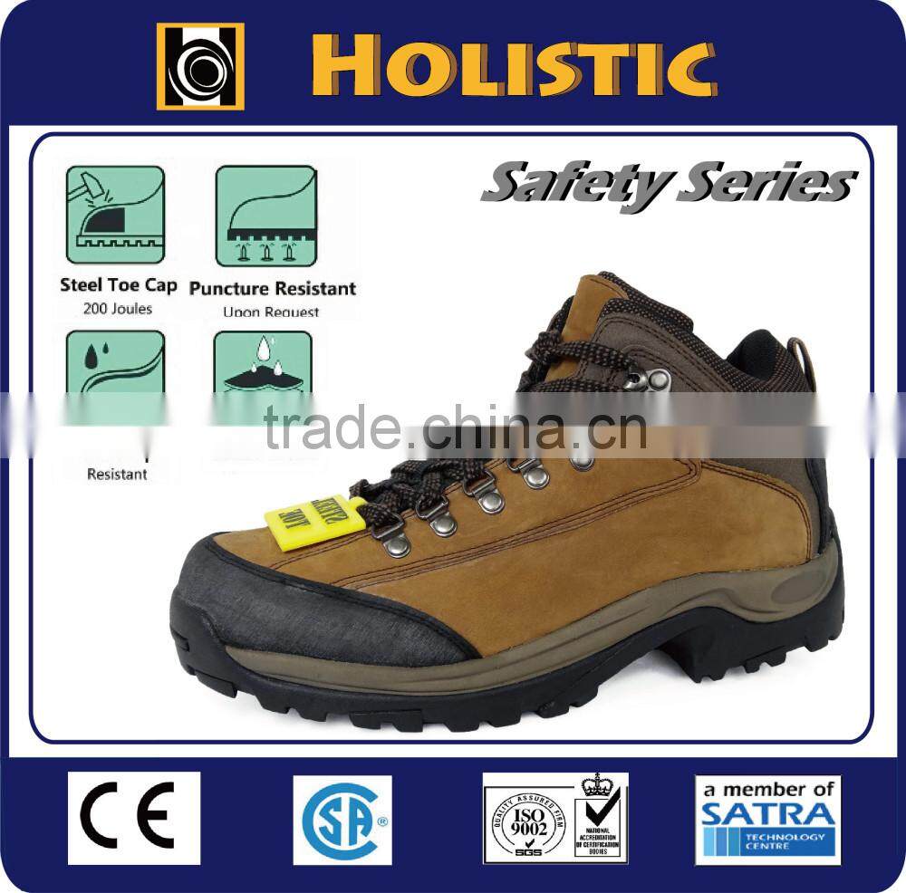 2014 CSA approve certificate Men Steel toe and plate Hiking Boots Style Athletic Safety Shoes