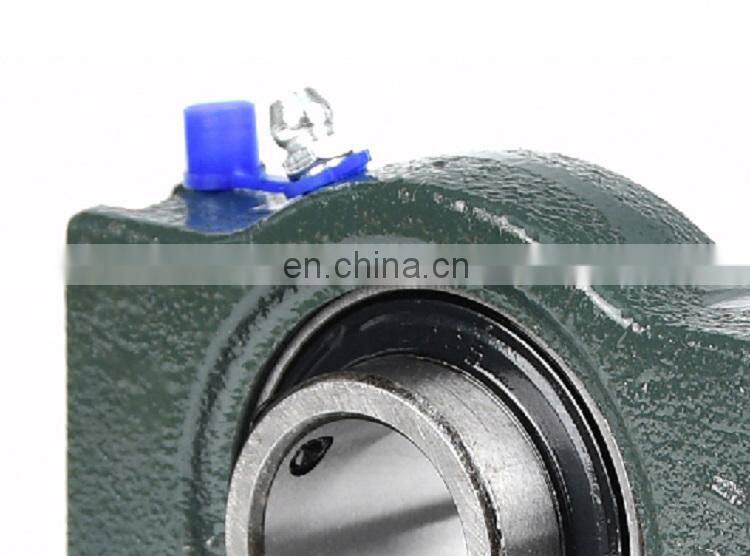 Heavy duty ball bearing uct307 with sliding block seat of spherical roller bearing