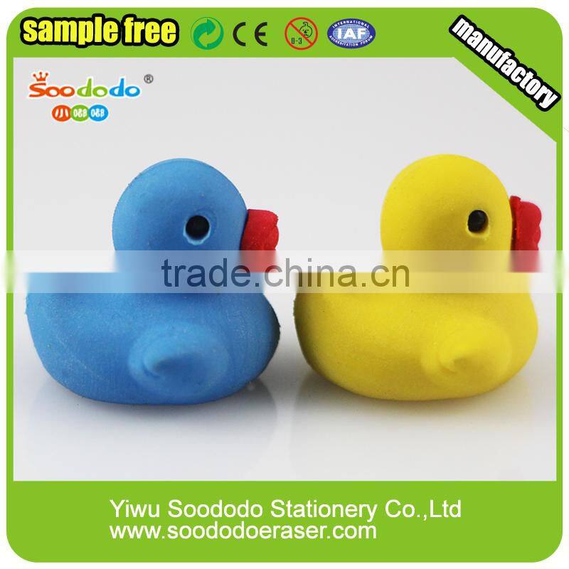 cute animal eraser 3D