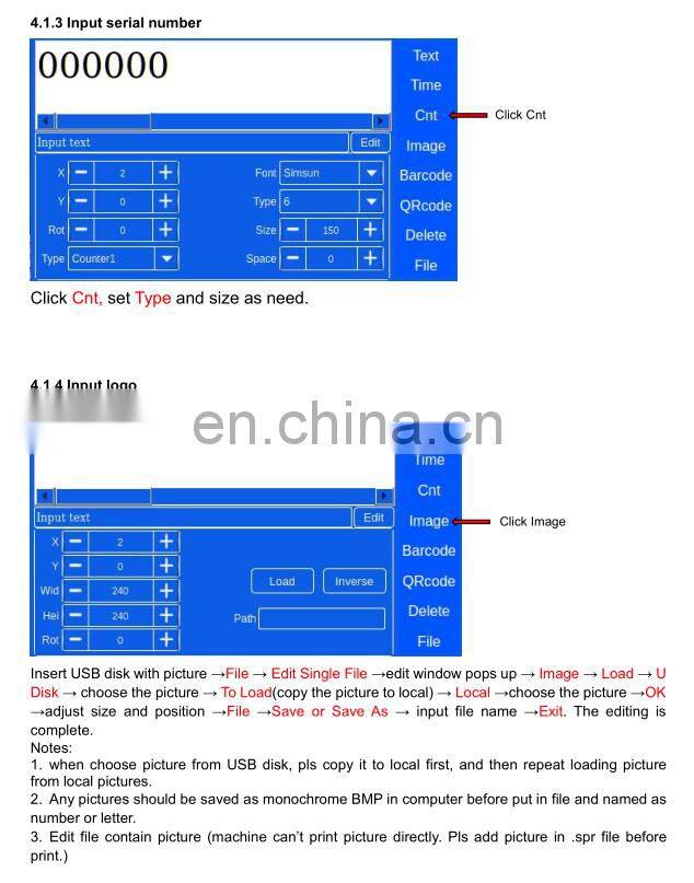 M3S English Version + Original Quick Drying Ink Cartridge Optional Ink Color Handheld Inkjet Printer