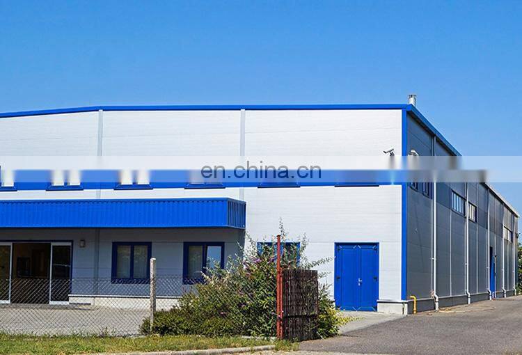 China High Quality Prefabricated Warehouse Workshop Building Steel Structure