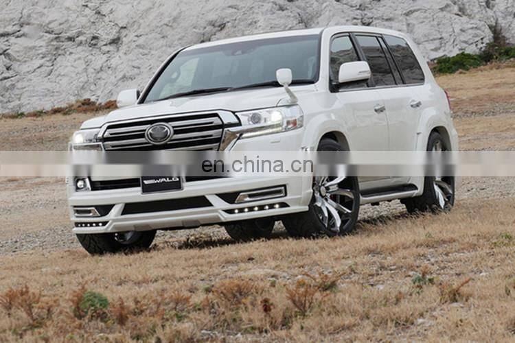 Runde Wald Body Kit For 2018+ Toyota Land Cruiser 200 Upgrade Wald Automotive Kits Front Lip Rear Diffuser Wheel Eyebrow