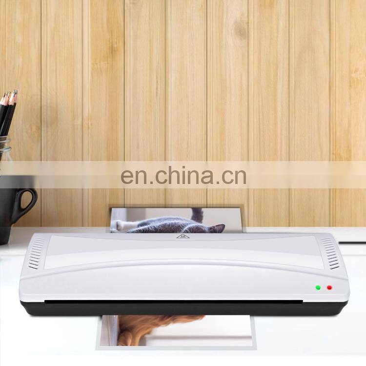 New Design Paper Pouch Lamin A3 A4 Para Plastificar Sheet Hot & Cold Desktop Automatic Laminating Machine