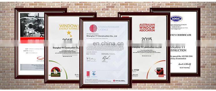 YY Home Australia standard good quality opener double glazed aluminium sliding windows in china