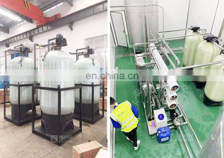 Industrial water filter system / purification plant / RO with FRP tanks
