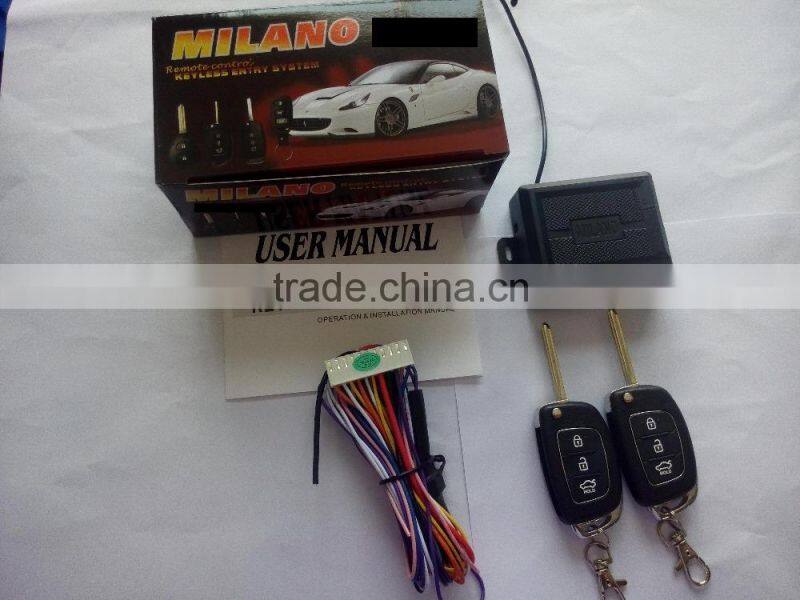 Top Quality Milano Trunk release output positive or negative optional EG-188F keyless entry system installation