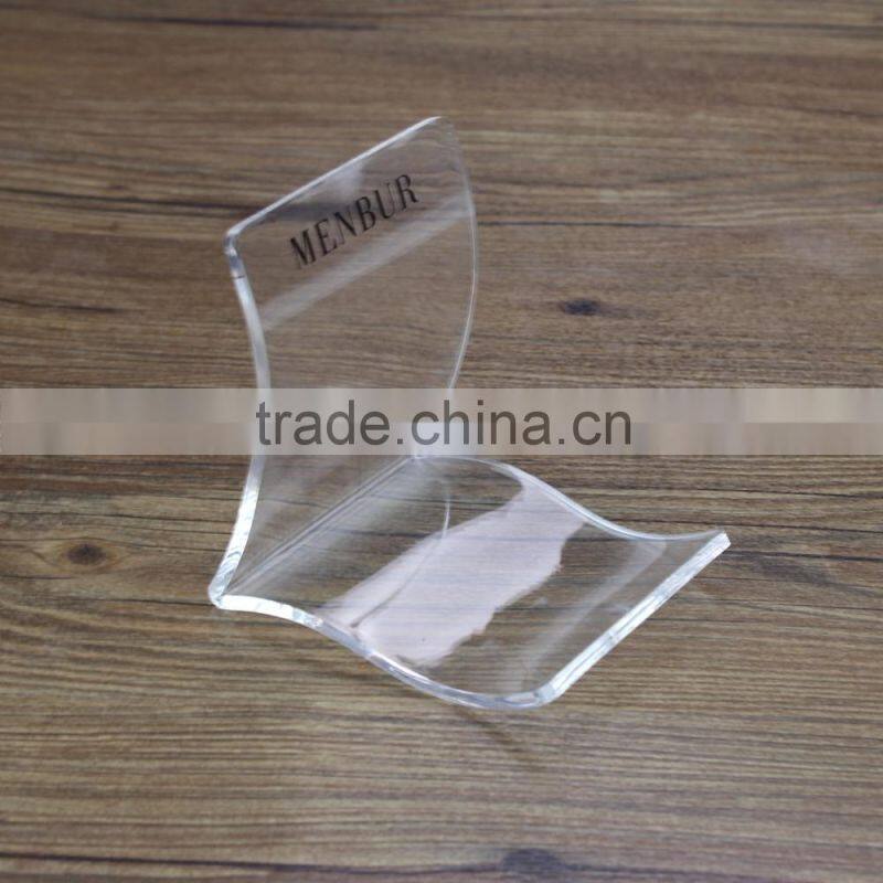 Acrylic Wallet Display Stand Acrylic Purse Display Wallet Shelf Holder Wallet Rack