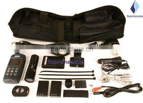 shockproof design 1080p police dash camera full hd with 4000 mAh Li-ion battery