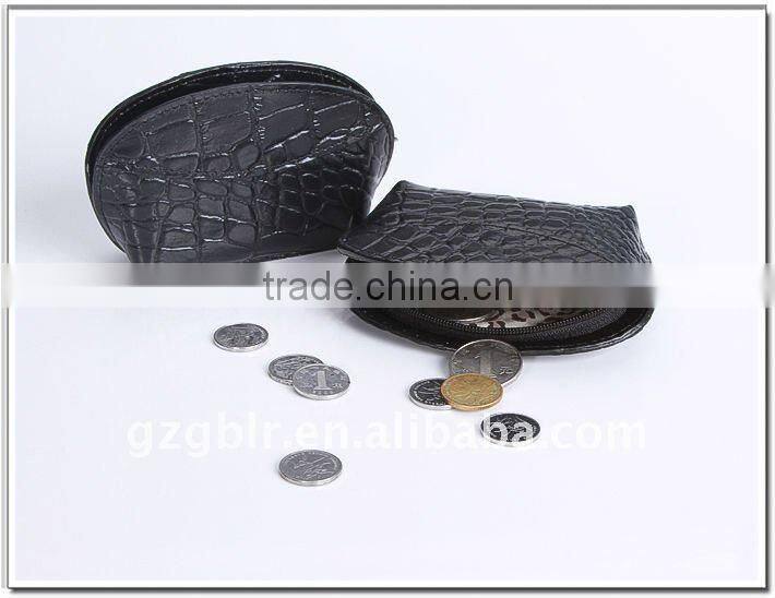 Custom leather coin pouch,leather coin purse,coin notecase with leather