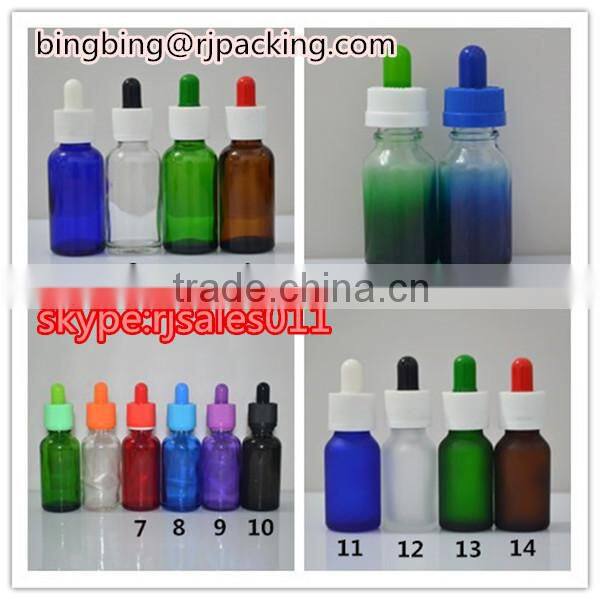 blue pink yellow 30ml square glass bottles with childproof caps for e liquid