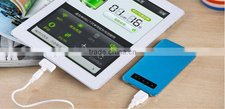 portable charger power bank 4000mAh with Intelligent protective chips