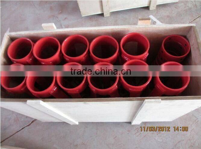 API oil casing comenting tool Zinc Alloy Centralizer, oil machinery