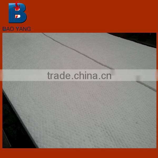 Refractory insulation ceramic fiber blanket