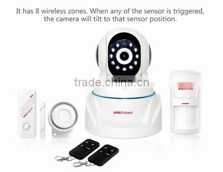 Hot Sale 2016 Outdoor Bullet Style Night Vision P2P Wifi Suveillance Security Camera Network Camera IP with Alarm Function