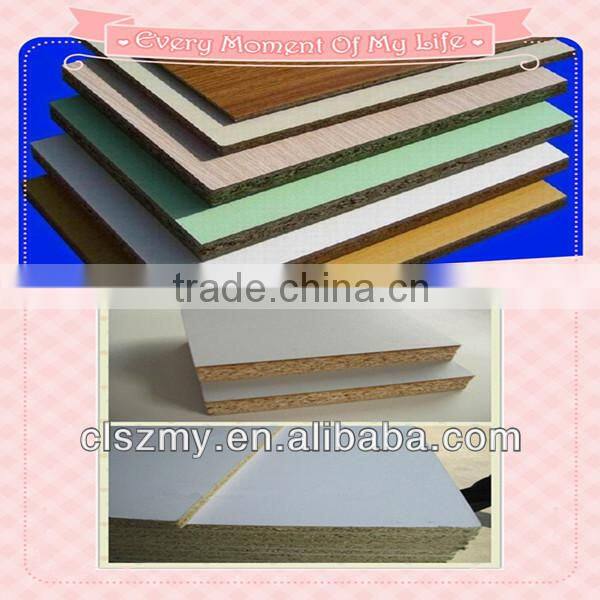 Hot melamine particle boards for indoor decoration and furniture