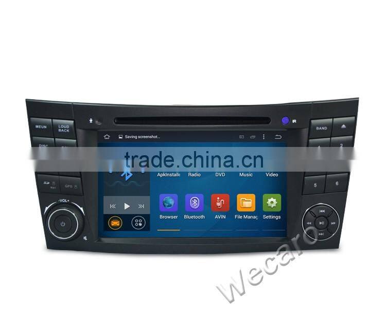 Wecaro WC-MB7501 android 5.1.1 gps navigation for benz e class w211 radio dvd car multimedia system wifi 3g playstore
