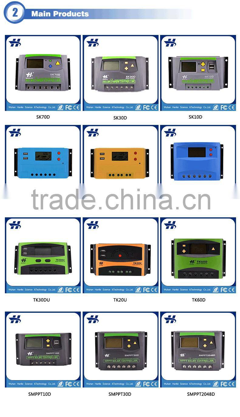 China market wholesale 20a ce rohs solar charge controller