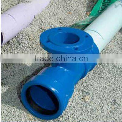 ductile iron pipe fitting flanged adaptor