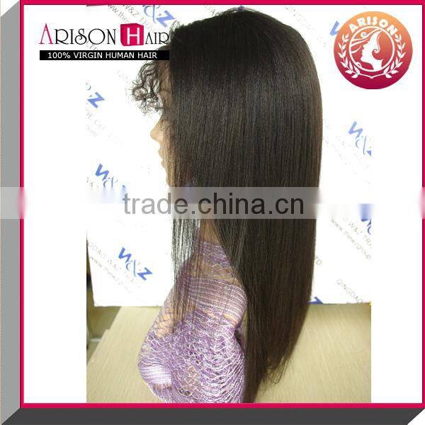 Wholesale high quality lace wig silk top