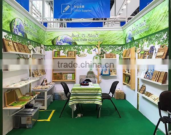 Eco Fabric Covered Recycled Notebook in Bulk with pen attached