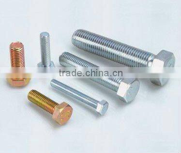 supply DIN933 hex bolts