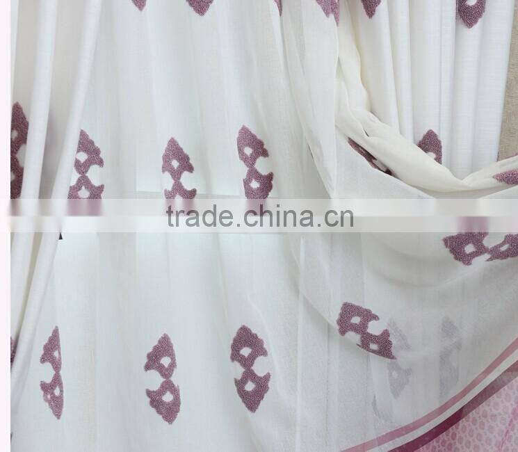 modern new design fabric blackout curtains for living room high quality supplier