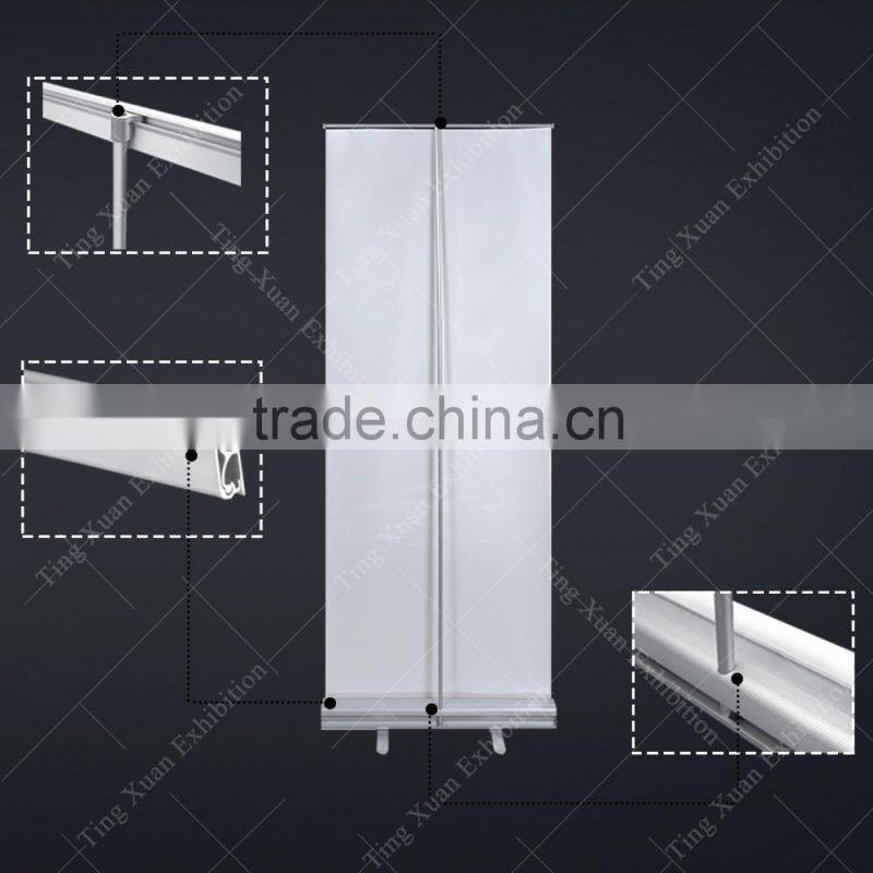 Extra-thick aluminum alloy roll up banner stand