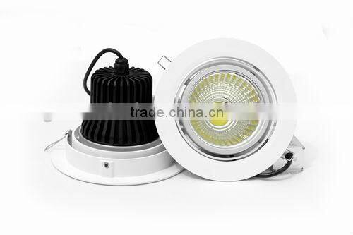 110v/230vAC 50/60Hz recessed 30W 4-way LED Ceiling Downlight