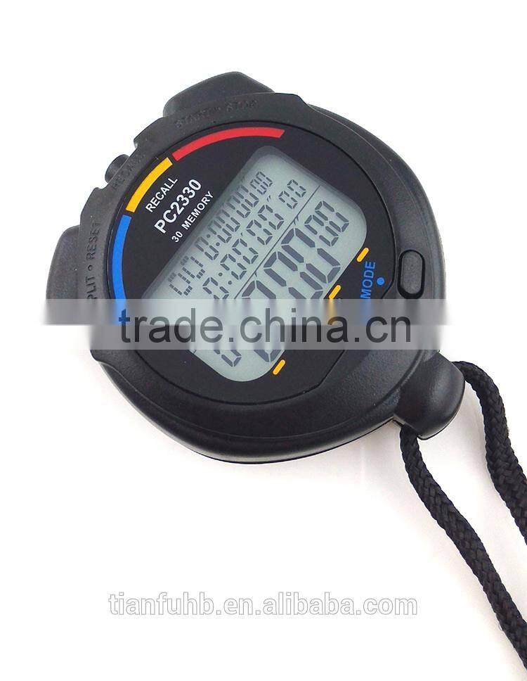Electronic Large Display Sports Stopwatch With Promotion Price
