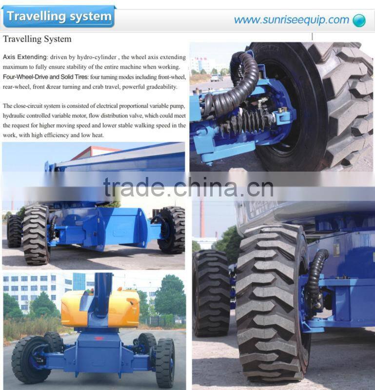 self-propelled articulated boom lift