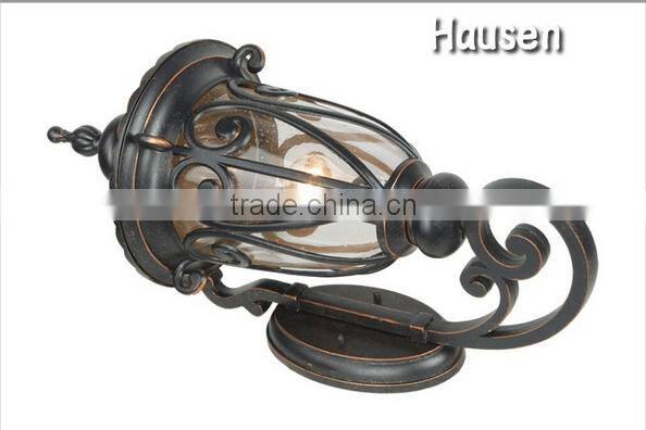 European style outdoor lighting fixtures wall lamp