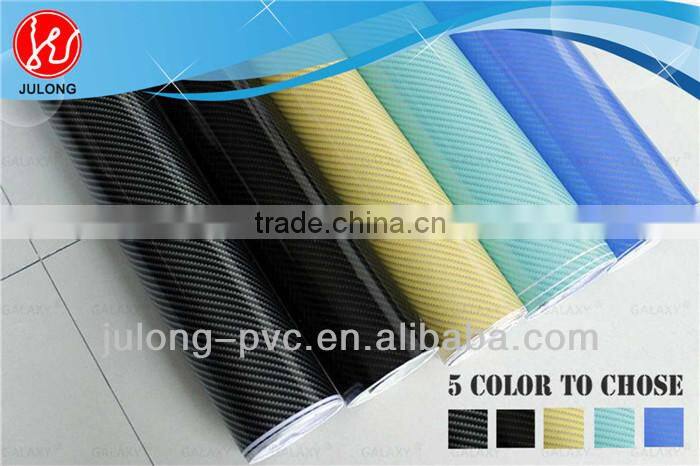 0.16mm paper 2d carbon fiber car wrap vinyl film high quality