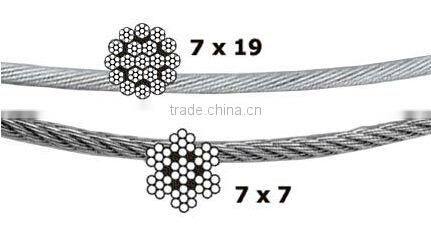 stainless steel cable rope bird netting mesh