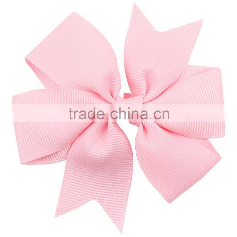 Hot-sales Baby 3 inch pinwheel bow hair Bow small Ribbon Bow Headbands 32 colors many colors girl Hair Bows cb-3633