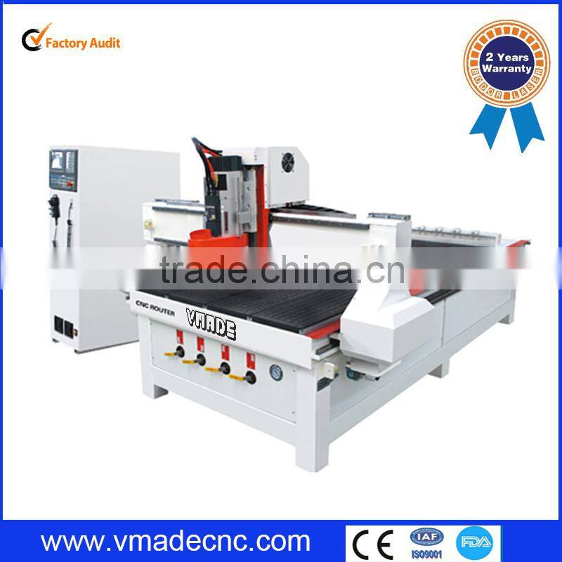 Italy HSD 7.5/9.0kwauto tool changer cnc carving wood/ Factory supply Automatic Auto tool changer Wood cnc router1300*2500