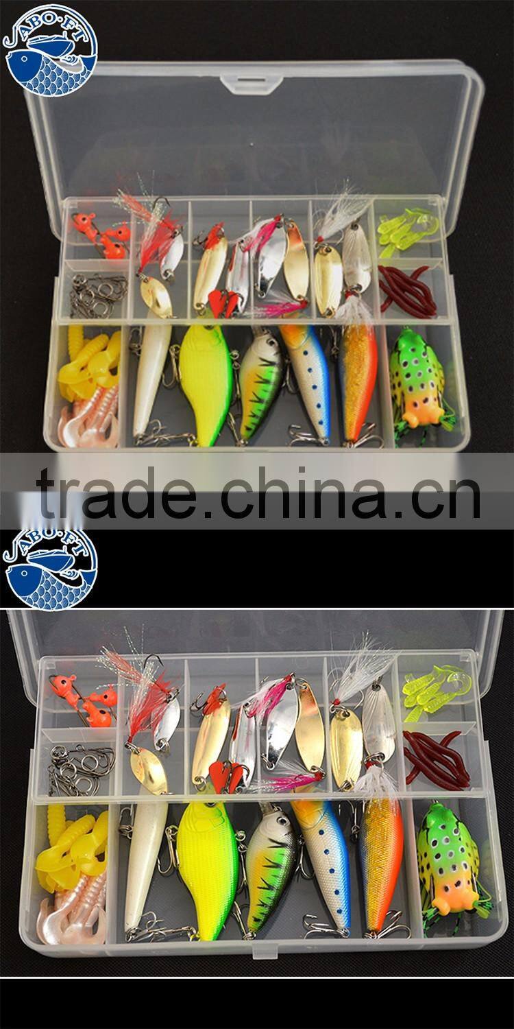 2016 wholesales price best sell hard and sequins soft fishing lure mixed fishing lure