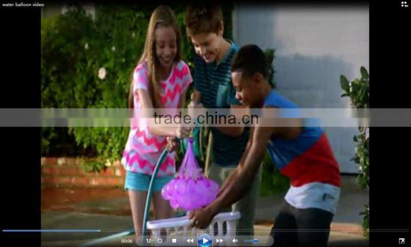 Summer cooling game equipment bunch o balloons water balloon China toy
