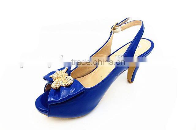 surprise new high heel slingback sandals with button for office lady