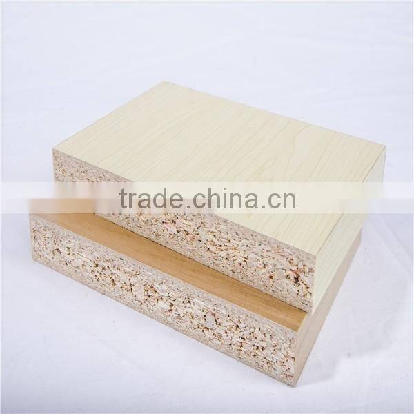Hot Sale High Quality 18mm Melamine Faced Chipboard/Particle board
