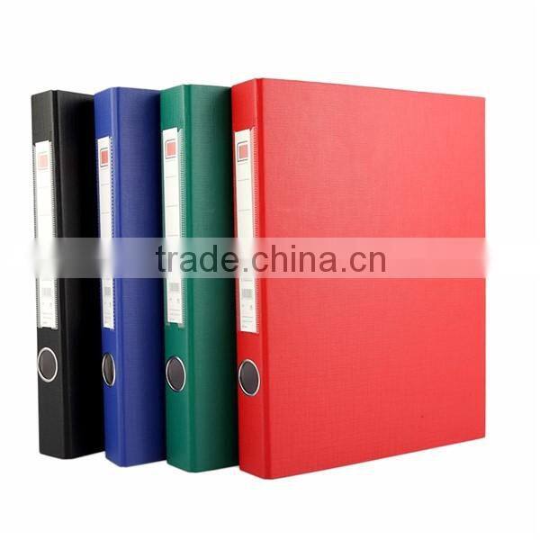 2016 factory hot selling A4 size document pp pvc file folder presentation 2 hole file folder