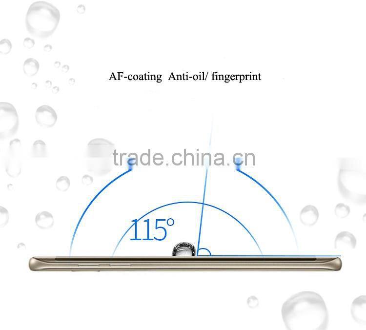 All colors screen protector for s7 edge curved tempered glass cover phone edge