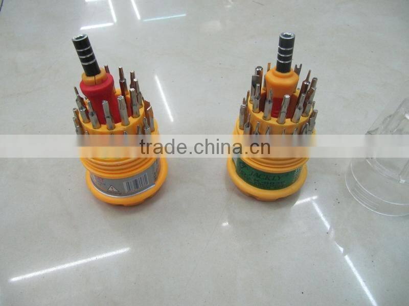 High Quality CRV Screwdriver Plastic handle Screwdriver with slotted,phillips head