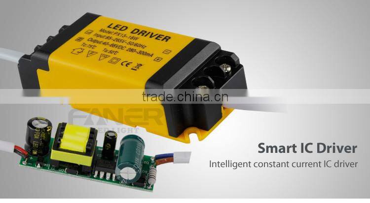 CE Certification 3years warranty 12W square ultra thin led slim panel light